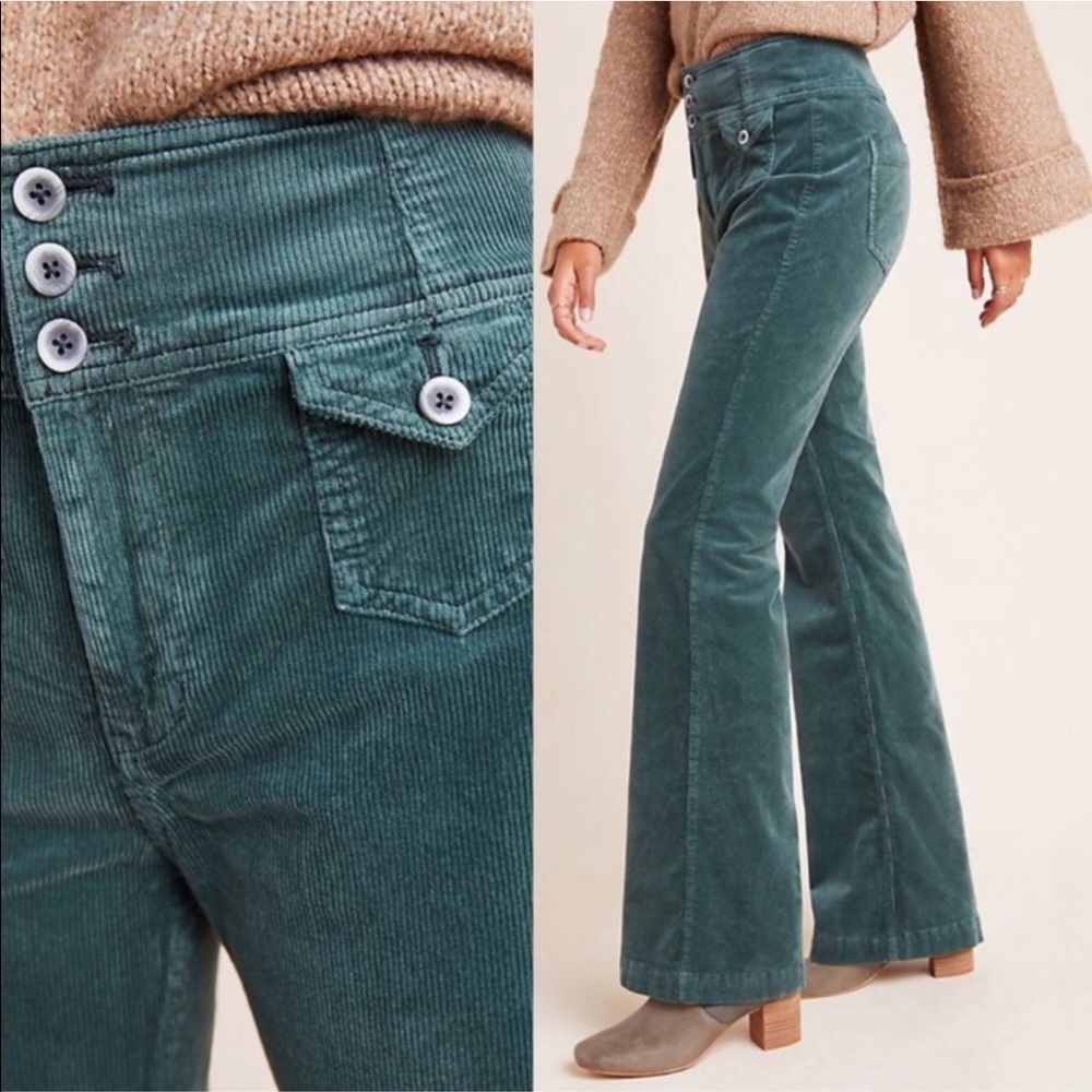 ANTHROPOLOGIE PILCRO Hi rise Corduroy Trouser